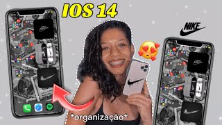 ORGANIZANDO MEU CELULAR DO 0 *ios 14* ✨