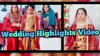 Wedding Highlights Video..💕|Trending |Viral Wedding Video |Reception |@Family vlog