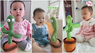 Cute baby new funny video😅😅 ll trying not to laugh😅