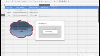 Trộn thư tự động gửi nhiều người với Mail Merge trong Gmail