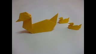 Kaczka - Origami #12 (Paper duck)