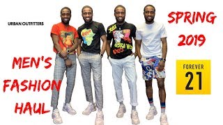 MEN'S SPRING TRY-ON HAUL 2019 | FOREVER 21, URBAN OUTFITTERS | FEMIFVSHION