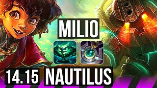 MILIO & Lucian vs NAUTILUS & Smolder (SUP) | 0/2/22, 65% winrate | EUW Diamond | 14.15