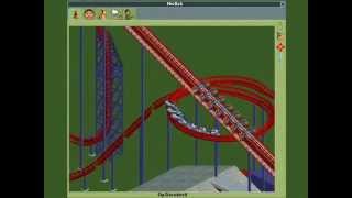 RollerCoaster Tycoon 2 - 4D coaster