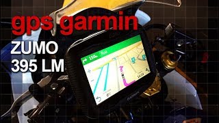 GPS para moto Garmin Zumo 395 LM instalado