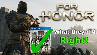 For Honor | What They Did RIGHT