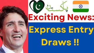 Express Entry Draws! Largest CEC|PNP Draws After Long Time - Canada Immigration News for Pakistanis