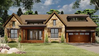 Ranch House Plan #38-614