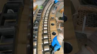 Installation process of rotary support #bearing #mechanical #maintenance