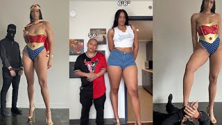 Tall Women 25 | Angel is 6ft 7in. Tall | Why You Can't Resist Dating Them