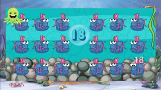 LEARN NUMBERS 1 to 20 with SEA ANIMALS | LEARN NUMBERS SONG for KIDS