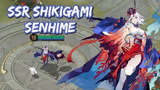 Onmyoji Arena S18 - New SSR Shikigami Senhime (Mage) Gameplay