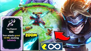 So Ezreal with Tap Dancer Augment is a little cracked... | 2v2v2v2 Arena