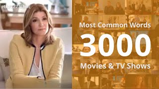 List 27 Basic | Most Common English Words 3000 | Daily Spoken Phrases | Learn English With TV Series