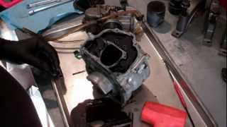 KTM 125 SX Top End Overhaul (Part 3) - Dismantling Power Valve System