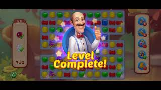 HomeScapes Level 1245 Walkthrough || Cherry Tune Collectable || used only 2 moves #homescapes