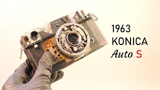 Restoring 1963 Konica Auto S vintage film camera