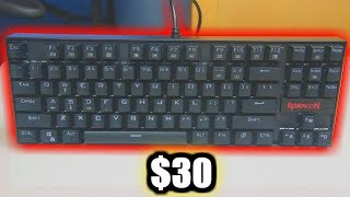 ($30) Cheapest Mechanical Keyboard on Amazon - Redragon Kumara K552 Review