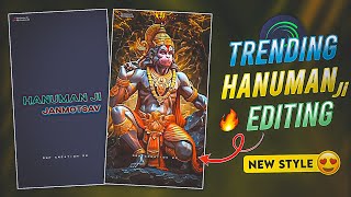 New Trending Hanuman Jayanti Status Editing | New Trending Video Editing