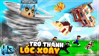 Mình Cuốn Bay THẾ GIỚI?? Trở Thành LỐC XOÁY Mạnh Nhất Trong Be a Tornado | Roblox