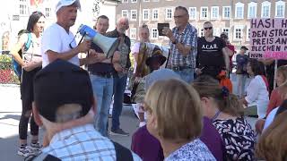 Start zur 90.🚩Salzburg wacht auf 📣 Demo für Frieden ✨ Freiheit