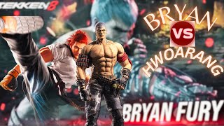 Bryan is good against Hwoarang in Tekken 8!! Bilal VS Jinrang FT5.