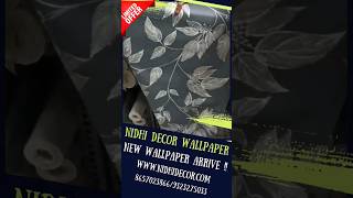 NIDHI DECOR WALLPAPER NEW WALLPAPER ARRIVED LIMITED OFFER!! 🥳🥳🤩🤩 #wallpaperinterior #classydecor