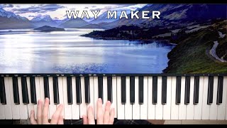 Way Maker - Piano Cover