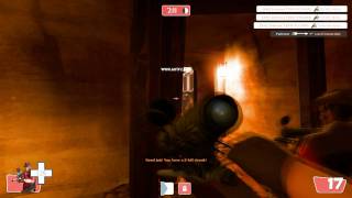 Team Fortress 2 Dustbowl Stage 1 Sniper Defense (1080p HD)