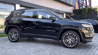 ESSA É A NOVA JEEP COMPASS LIMITED 2023, AGORA COM MOTOR TURBO, NA VERSÃO T270 - UNIDADE BLINDADA.