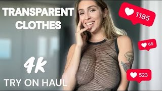 See-Through Try On Haul | Transparent Lingerie and Clothes | Try-On Haul At The Mall 2024