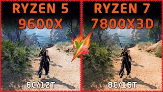 AMD Ryzen 5 9600X vs AMD Ryzen 7 7800X3D