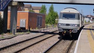 Rail Adventure 43484 and 43465 pasing Peterborough