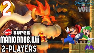 New Super Mario Bros. Wii (2 Players) 100% Complete Nintendo Wii Full Game Longplay [2/3]