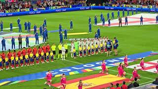 Georgia 🇬🇪 National Anthem vs Spain Round of 16 Euro 2024 Cologne Germany