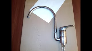 Смеситель Grohe - причина течи или как разобрать. Grohe mixer - how to disassemble or cause a leak.