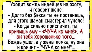 Как шаман смастерил чудо чучело! Сборник свежих анекдотов! Юмор!