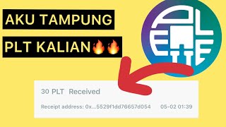 Cara Menjual PLT Token Hasil Airdrop 100% berhasil