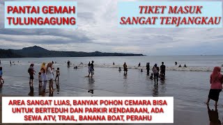 PANTAI GEMAH TULUNGAGUNG INDAH MENAWAN TIKET TERJANGKAU