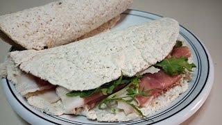 Keto fiber wraps ZERO carbs neutral taste #ketogenicdiet #wraps #theitalianketoguy