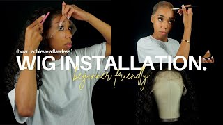 EASY WIG INSTALLATION + DETAILED TUTORIAL  | SENSATIONNEL HAIR ✨