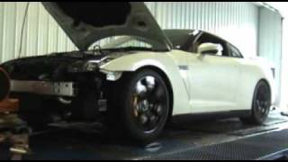 NISSAN GT-R R35 SWITZER R850. DYNO PULL