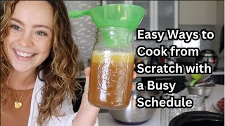 Easy Meal Prep Ideas to Level Up Your Home Cooking | Bone Broth, Marinades, and Compound Butter