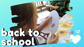 First Day Back to School | Homeschool