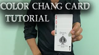 Color change Card Tutorial