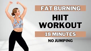 🔥18 Min LOW IMPACT HIIT🔥FAT BURNING CARDIO & TONING🔥ALL STANDING🔥NO JUMPING🔥NO REPEAT🔥