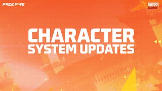 Character System Update