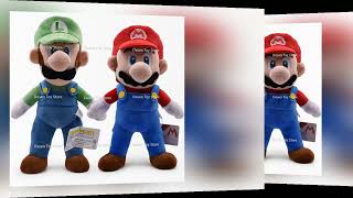 38-41cm Bros Plush Toys Luigi Mario Stuffed Toys Anime Doll Plushie for Kids Great Christmas