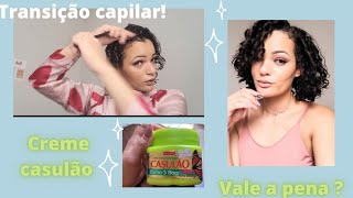 finalização  simples com creme casulão + testado o creme