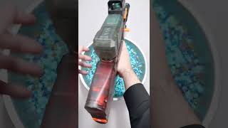 Cool Transparent P90 Water Bead Toy Gun! Power and Style Combined!